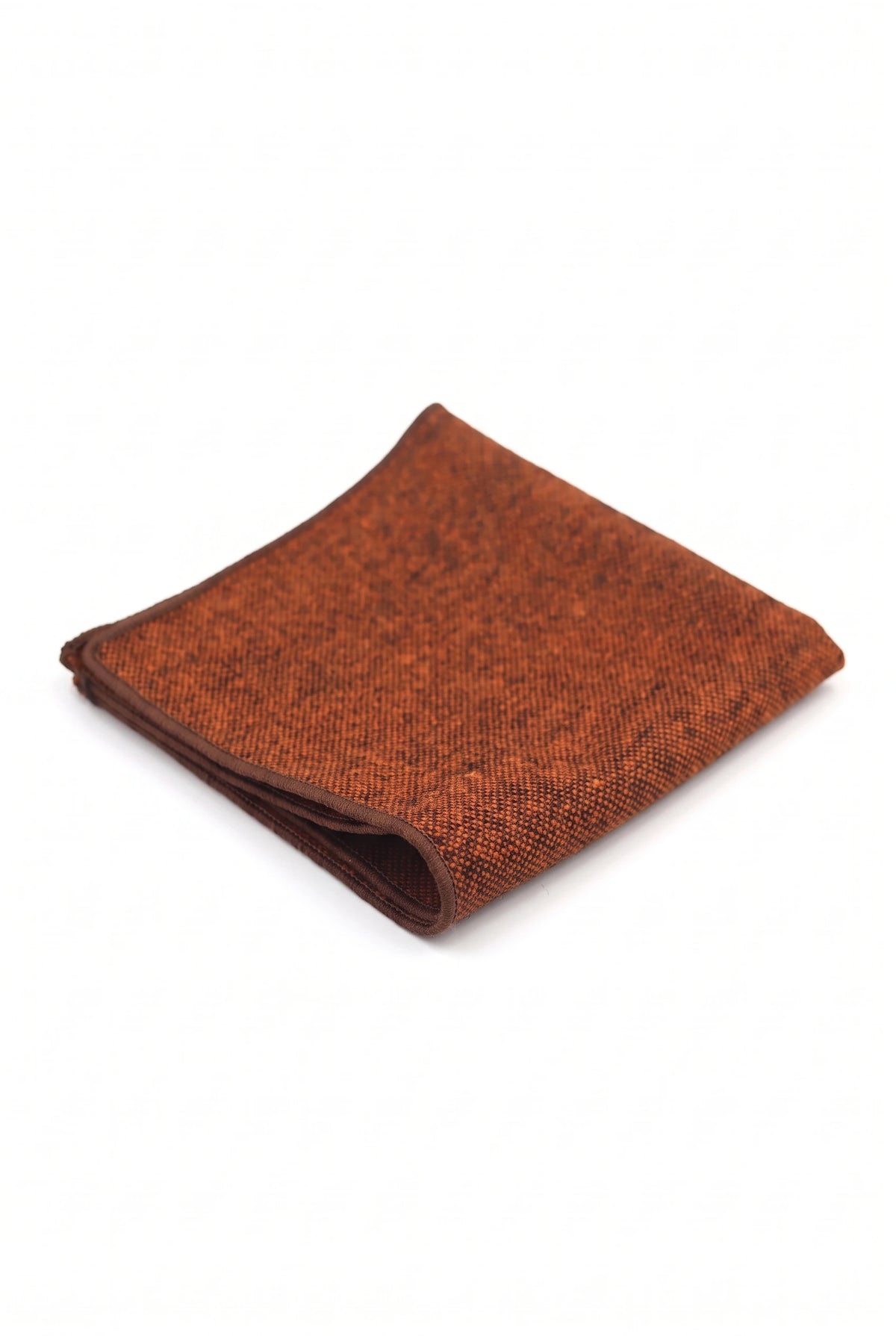 Miesten ruskea tweed-taskuliina