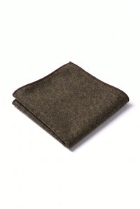 Miesten ruskea tweed-taskuliina