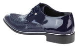 Miesten klassiset nauhakuvioiset kengät