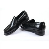 Miesten klassiset penny PU -nahkaiset loaferit