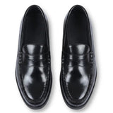 Miesten klassiset penny PU -nahkaiset loaferit