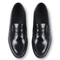Miesten klassiset penny PU -nahkaiset loaferit