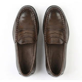 Miesten klassiset penny PU -nahkaiset loaferit