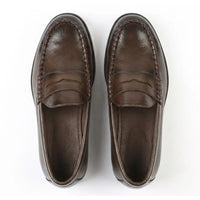 Miesten klassiset penny PU -nahkaiset loaferit