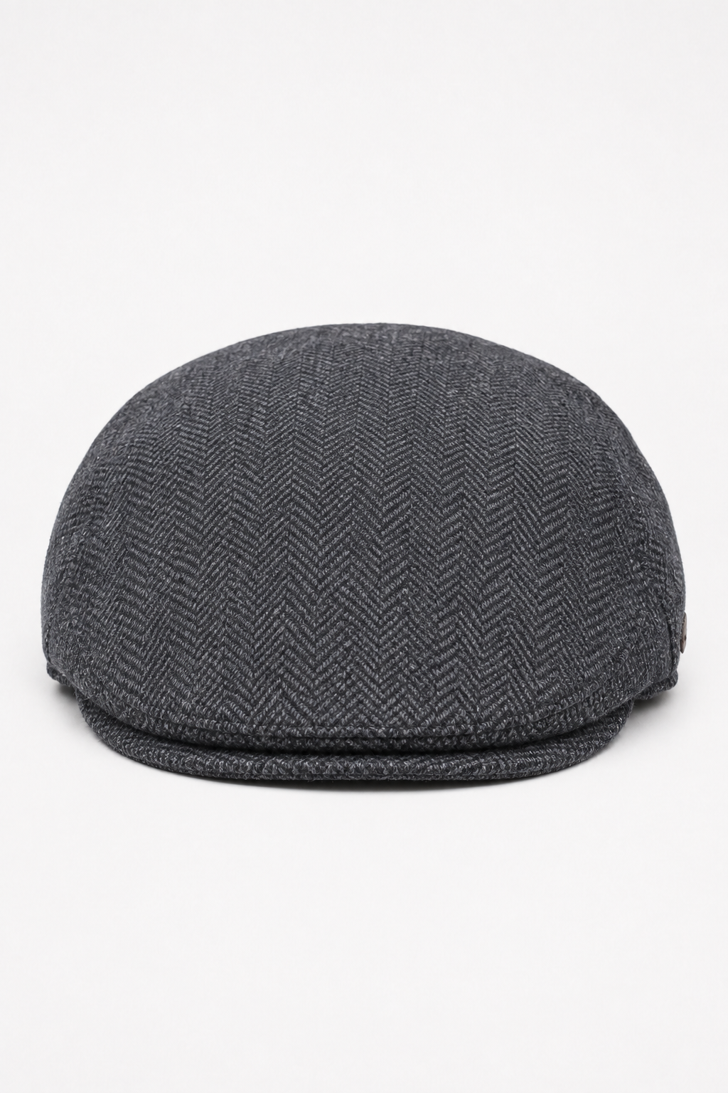 Miesten flat cap -villainen kalanruotokuvioinen hiilenruskea tweed-lippis, klassinen 1920-luvun unisex-poikatoppi