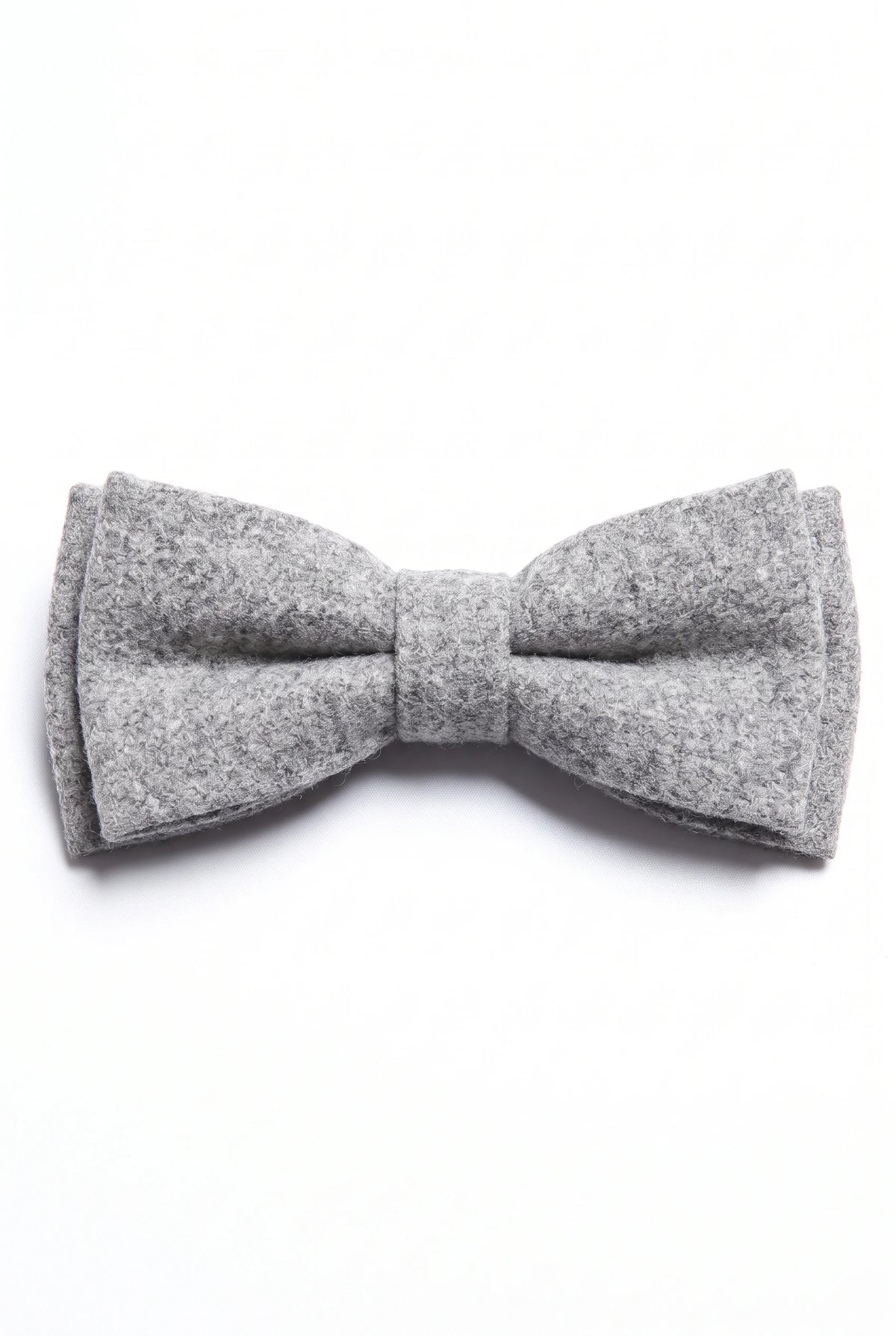 Miesten harmaa tweed-rusetti