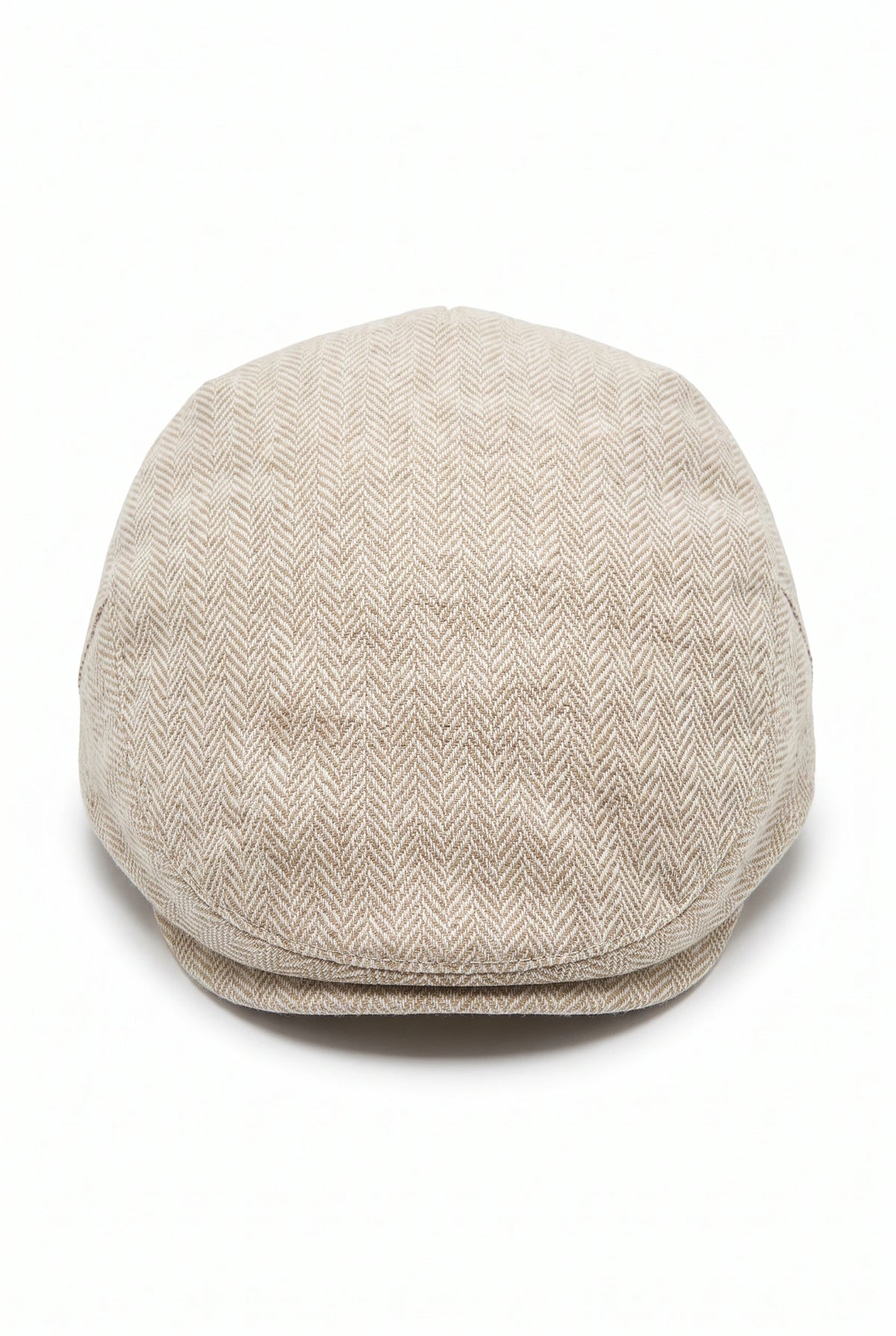 Miesten beige klassinen litteä lippis