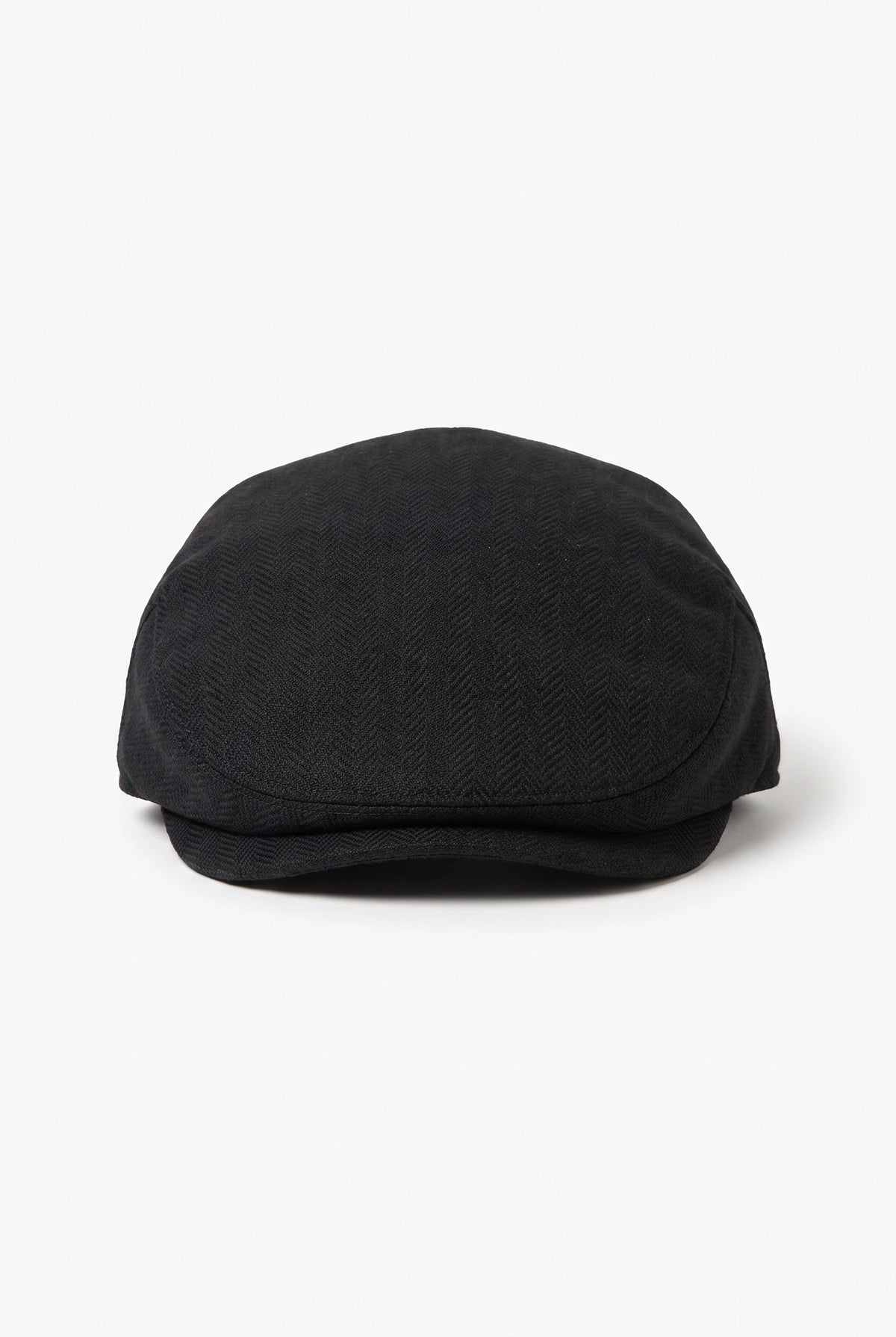 Miesten musta klassinen flat cap -lippis