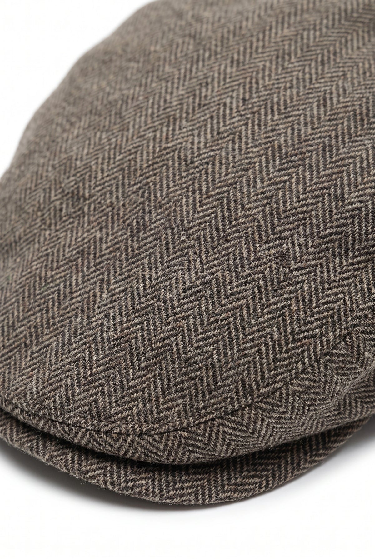 Miesten khaki-värinen flat cap -lippis