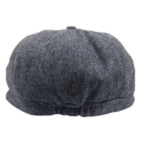 Miesten Herringbone Newsboy Classic -lippalakki - Harmaa