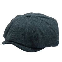Miesten Herringbone Newsboy Classic -lippalakki - Oliivi