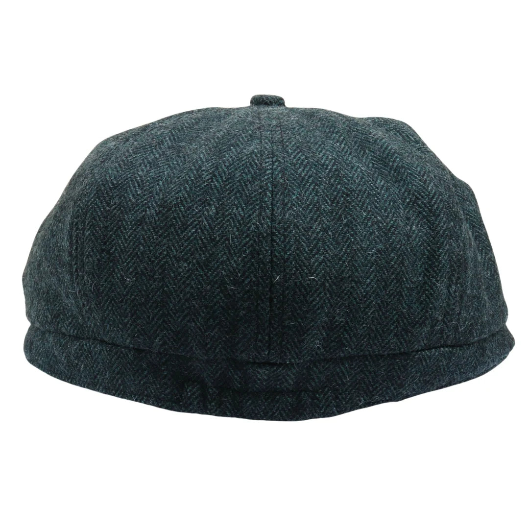 Miesten Herringbone Newsboy Classic -lippalakki - Oliivi