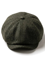 Miesten Herringbone Newsboy Classic -lippalakki - Oliivi
