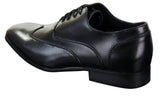 Miesten nahkaiset nauhalliset brogue-kengät italialaisille suunnittelijakengille, tyylikkäät, muodolliset, klassiset, retrotyyliset