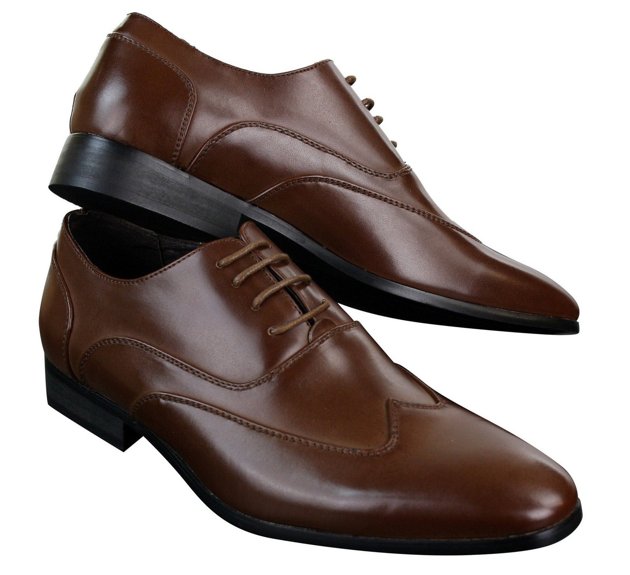 Miesten nahkaiset nauhalliset brogue-kengät italialaisille suunnittelijakengille, tyylikkäät, muodolliset, klassiset, retrotyyliset