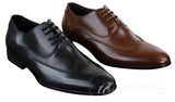 Miesten nahkaiset nauhalliset brogue-kengät italialaisille suunnittelijakengille, tyylikkäät, muodolliset, klassiset, retrotyyliset