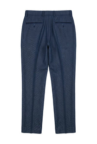 Arthur - Miesten Birdseye Navy -housut