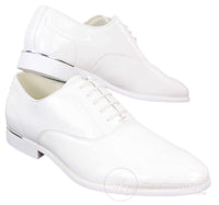 Miesten kiiltävät lakatut muodolliset kengät