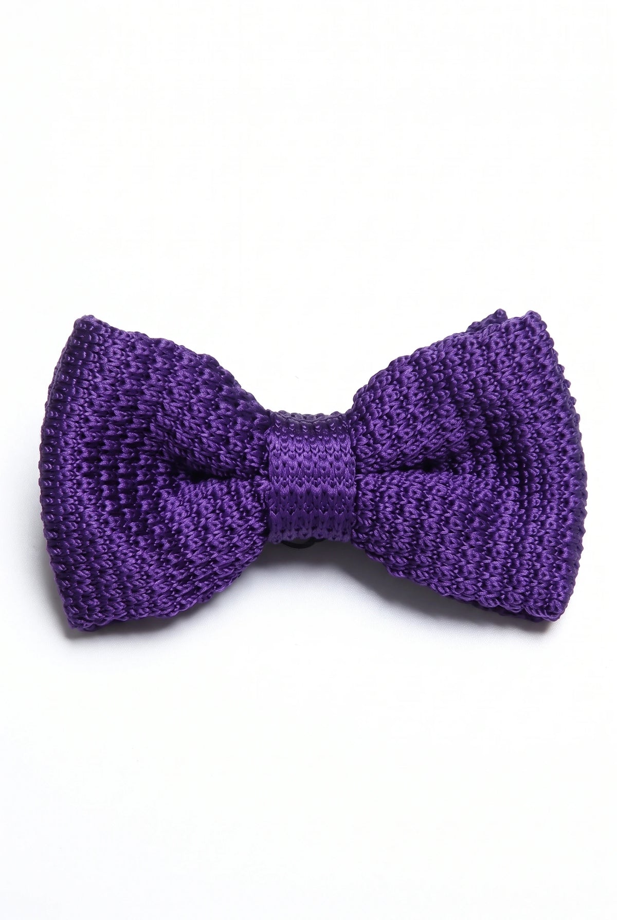 Miesten violetti neulottu rusetti