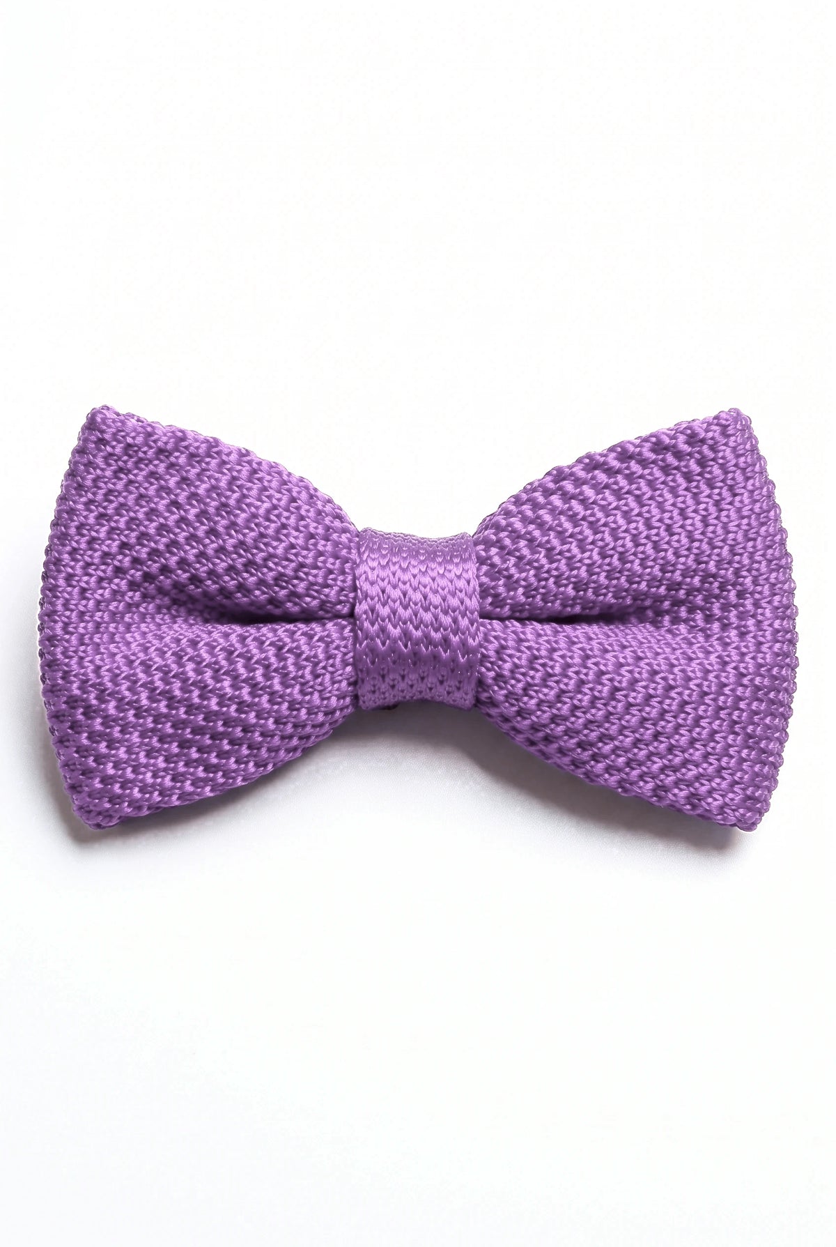 Miesten violetti neulottu rusetti