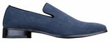 Miesten slip-on-mokkanahkaiset ajokengät, nahkaiset, älykkäät, rentoa pitoa, punaiset, siniset ja mustat