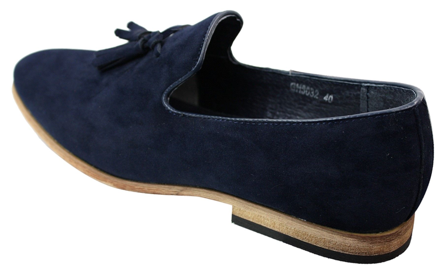 Miesten mokkanahkaiset loaferit, ajokengät, slip-on-tukan muotoilu, nahkaa, musta mukavuus