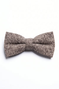 Miesten taupe-tweed-rusetti