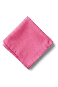 Miesten solmio taskussa, muodollinen, yksivärinen solmio - Fuksia