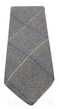 Marc Darcy miesten tweed-kalanruotokuvioinen Marc Darcy -solmio, klassinen vintage retro DX7