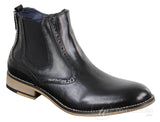 Miesten vintage-nilkkurit brogue-nilkkurit - Cavani Fox