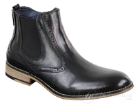 Miesten vintage-nilkkurit brogue-nilkkurit - Cavani Fox