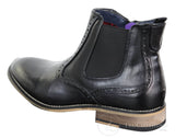 Miesten vintage-nilkkurit brogue-nilkkurit - Cavani Fox