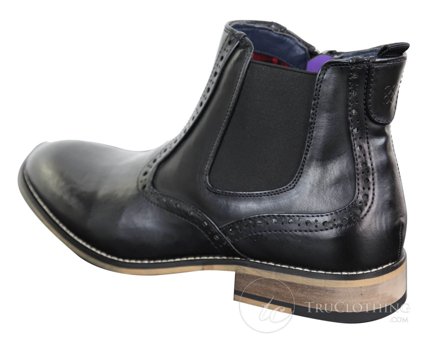 Miesten vintage-nilkkurit brogue-nilkkurit - Cavani Fox