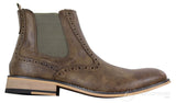 Miesten vintage-nilkkurit brogue-nilkkurit - Cavani Fox