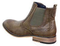 Miesten vintage-nilkkurit brogue-nilkkurit - Cavani Fox