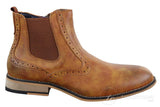 Miesten vintage-nilkkurit brogue-nilkkurit - Cavani Fox