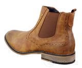 Miesten vintage-nilkkurit brogue-nilkkurit - Cavani Fox