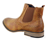 Miesten vintage-nilkkurit brogue-nilkkurit - Cavani Fox