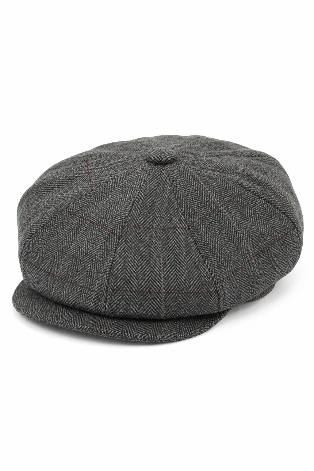 Miesten vintage tweed-pipo