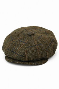 Miesten vintage tweed-pipo