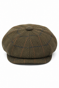 Miesten vintage tweed-pipo