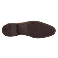 Miesten slip-on-loaferit, ruskeat tupsut, aitoa mokkanahkaa, älykkäät rentoa mekkoa, klassista ajoa