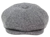 Miesten harmaa tweed-hattu, kahdeksan paneelia, Peaky Blinders -pipo - Marc Darcy Rayford