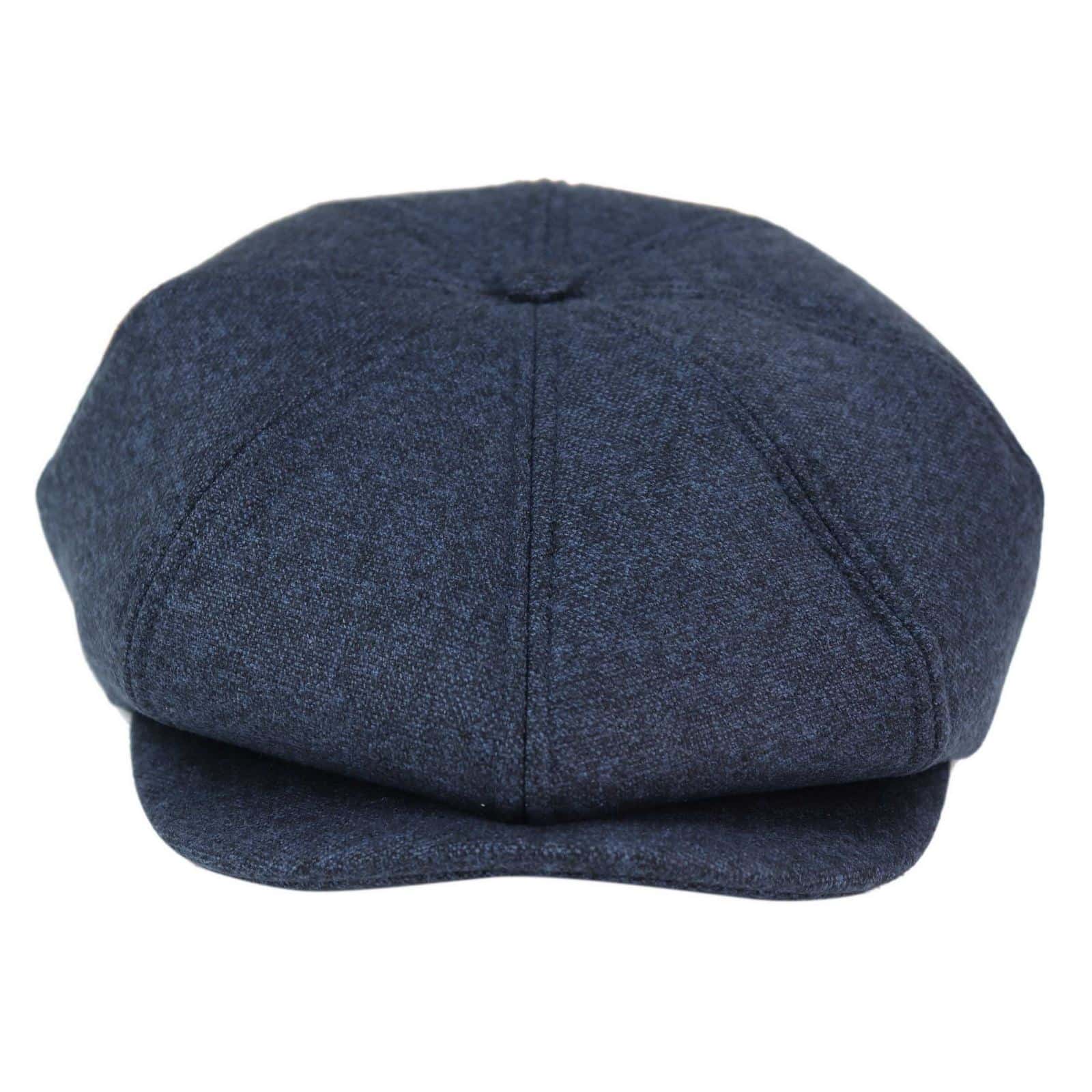 Miesten 8-paneelinen Peaky Blinders -hattu - Laivastonsininen