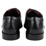 Miesten nauhalliset Derby-kengät aidosta nahasta, tyylikkäät muodolliset klassiset mustat