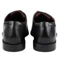 Miesten nauhalliset Derby-kengät aidosta nahasta, tyylikkäät muodolliset klassiset mustat