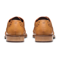 Miesten nauhalliset brogue-kengät, klassiset räätälöidyt, ruskeat, vintage-tyyliset, muodolliset, tyylikkäät