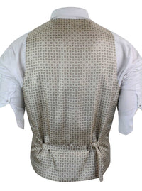 Miesten villaliivi, ruskeanruskea ruutukuvioinen tweed-kangas, klassinen vintage-mittatilaustyönä tehty istuvuus