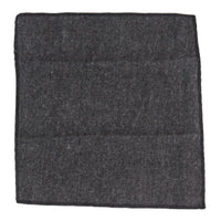 Miesten solmio- ja nenäliinasetti - harmaa tweed STZ23, yksi koko