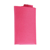 Miesten solmio taskussa, muodollinen, yksivärinen solmio - Fuksia